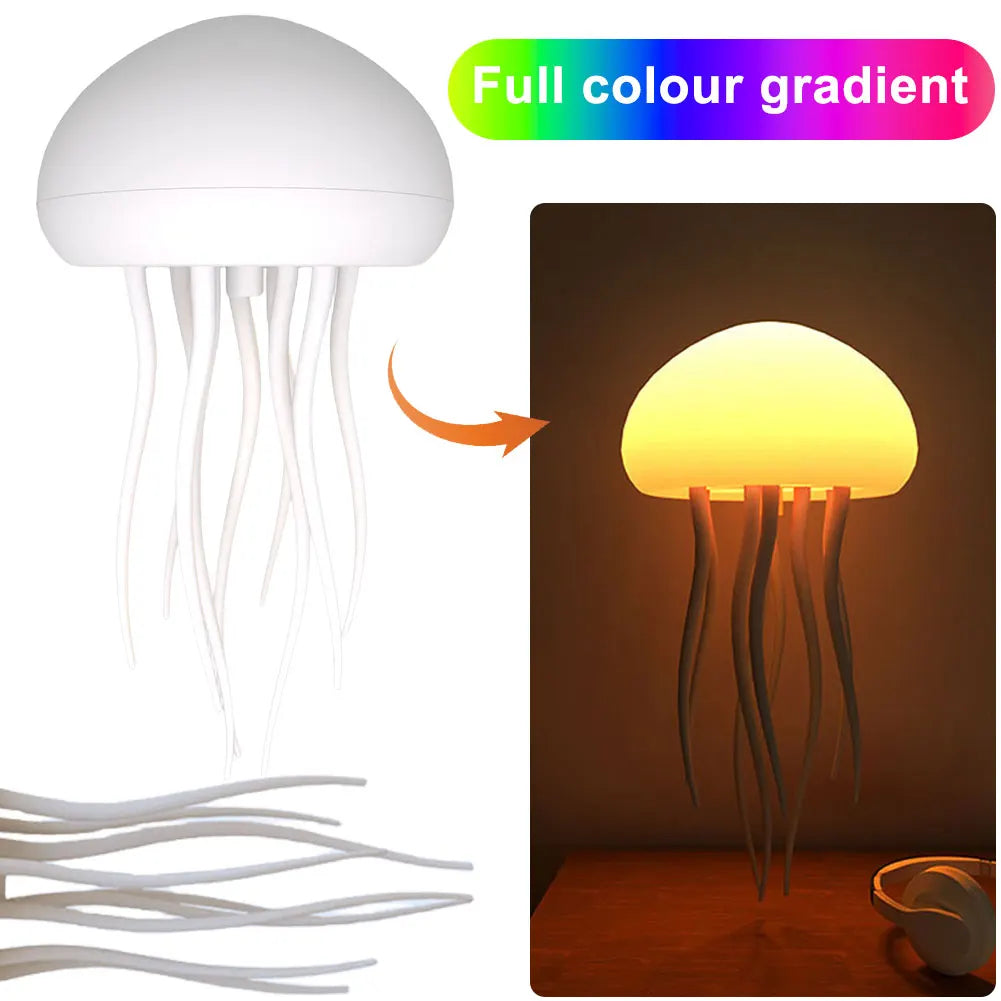Jellyfish Lamp, Voice Control Jellyfish Lamp with Dancing